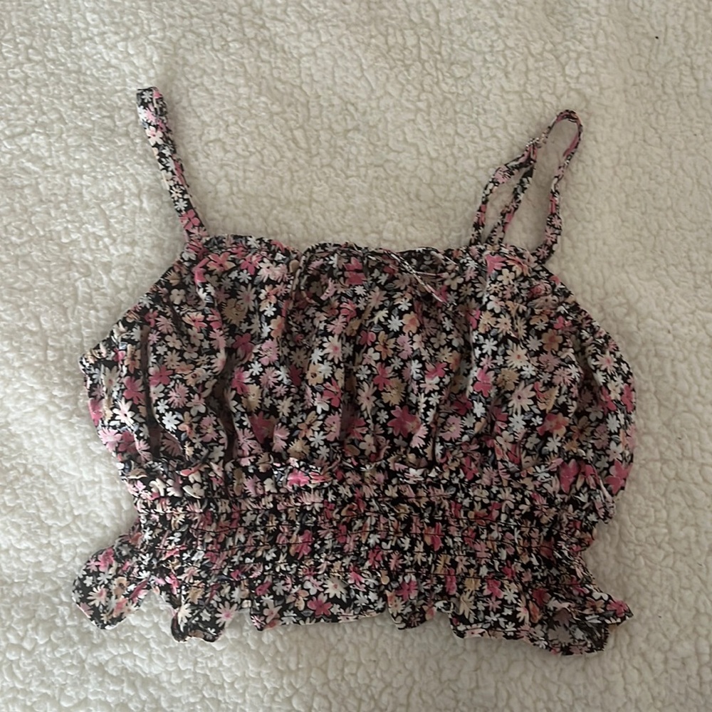 Wild Fable Floral Crop Top